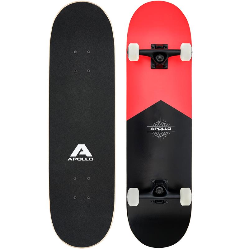 Skateboard "Red" Komplettboard  31" ABEC 7 von Apollo