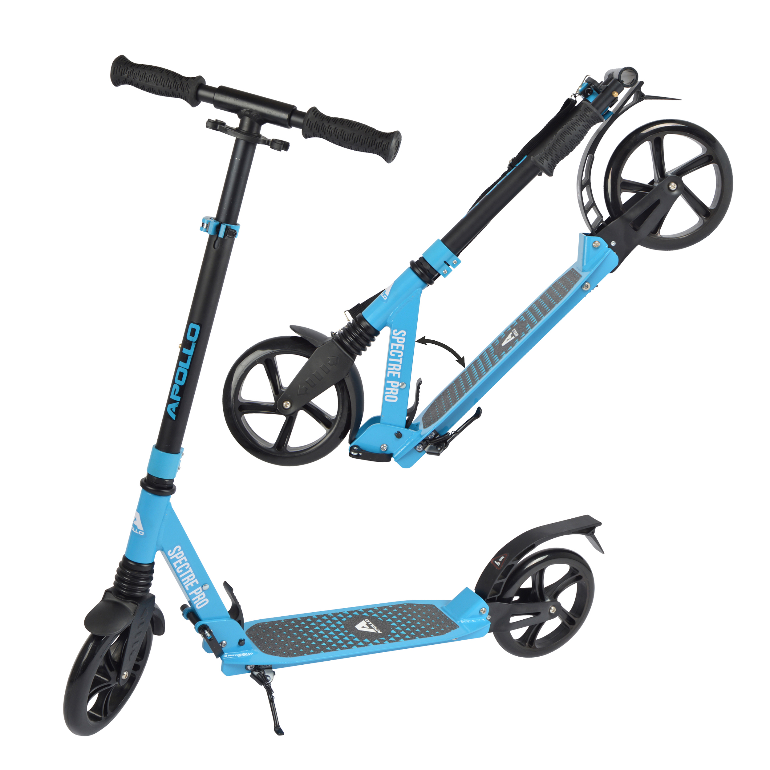 City Scooter - Spectre Pro - Blau - 200 mm Wheels - von Apollo