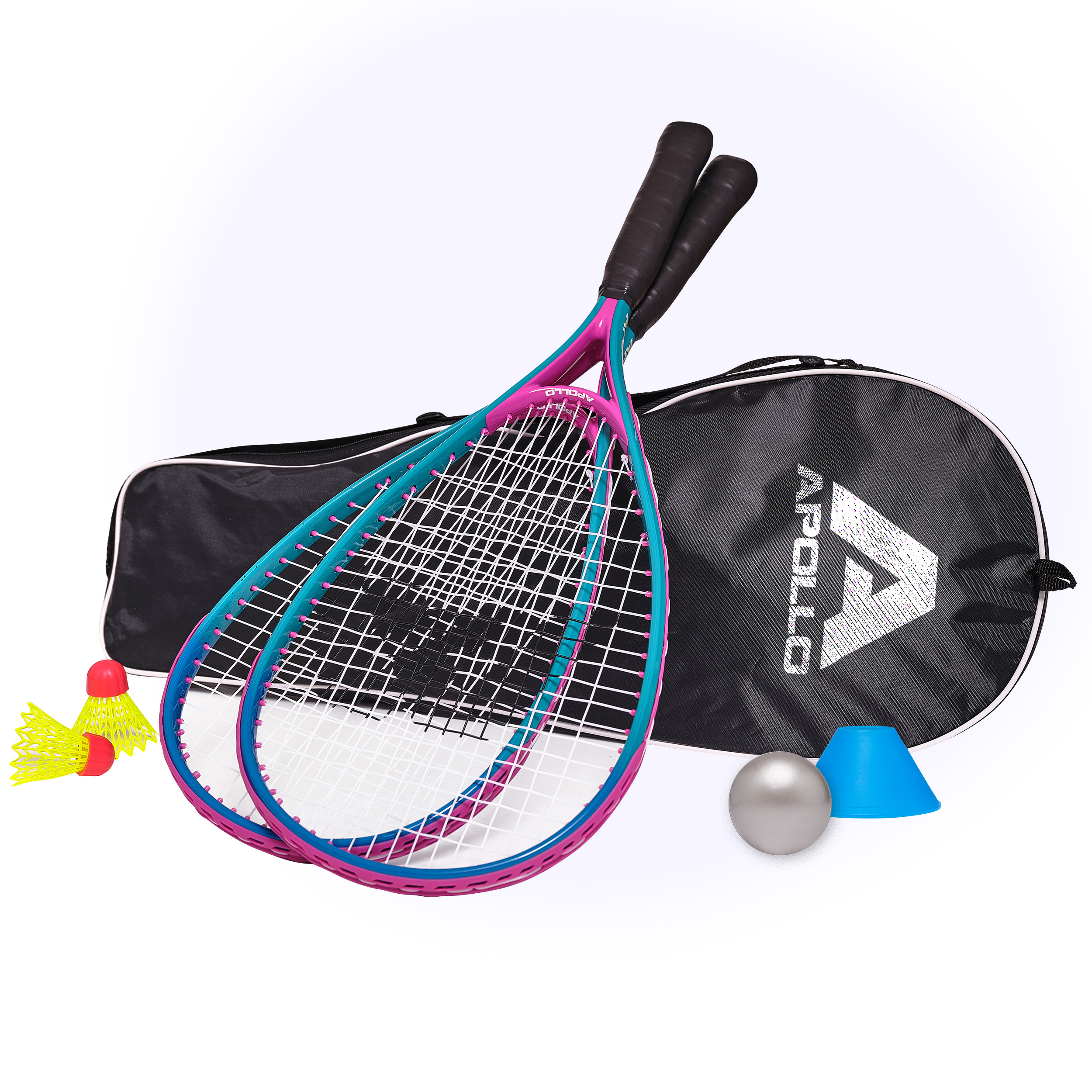 Apollo Badminton Speed Pro Blau/Pink