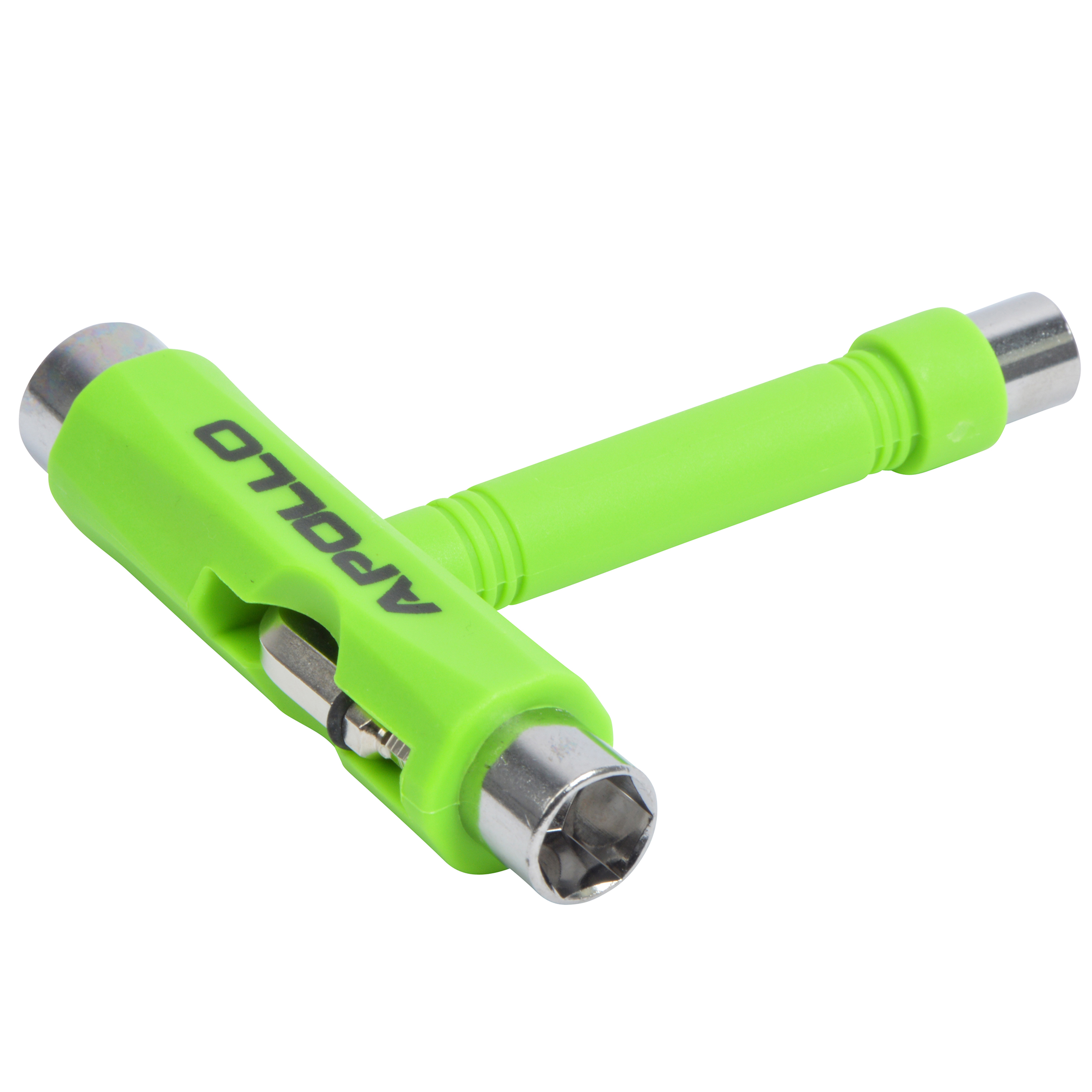 T-Tool Schraubenschlüssel für Skateboards & Longboards - Farbe: Grün - von Apollo