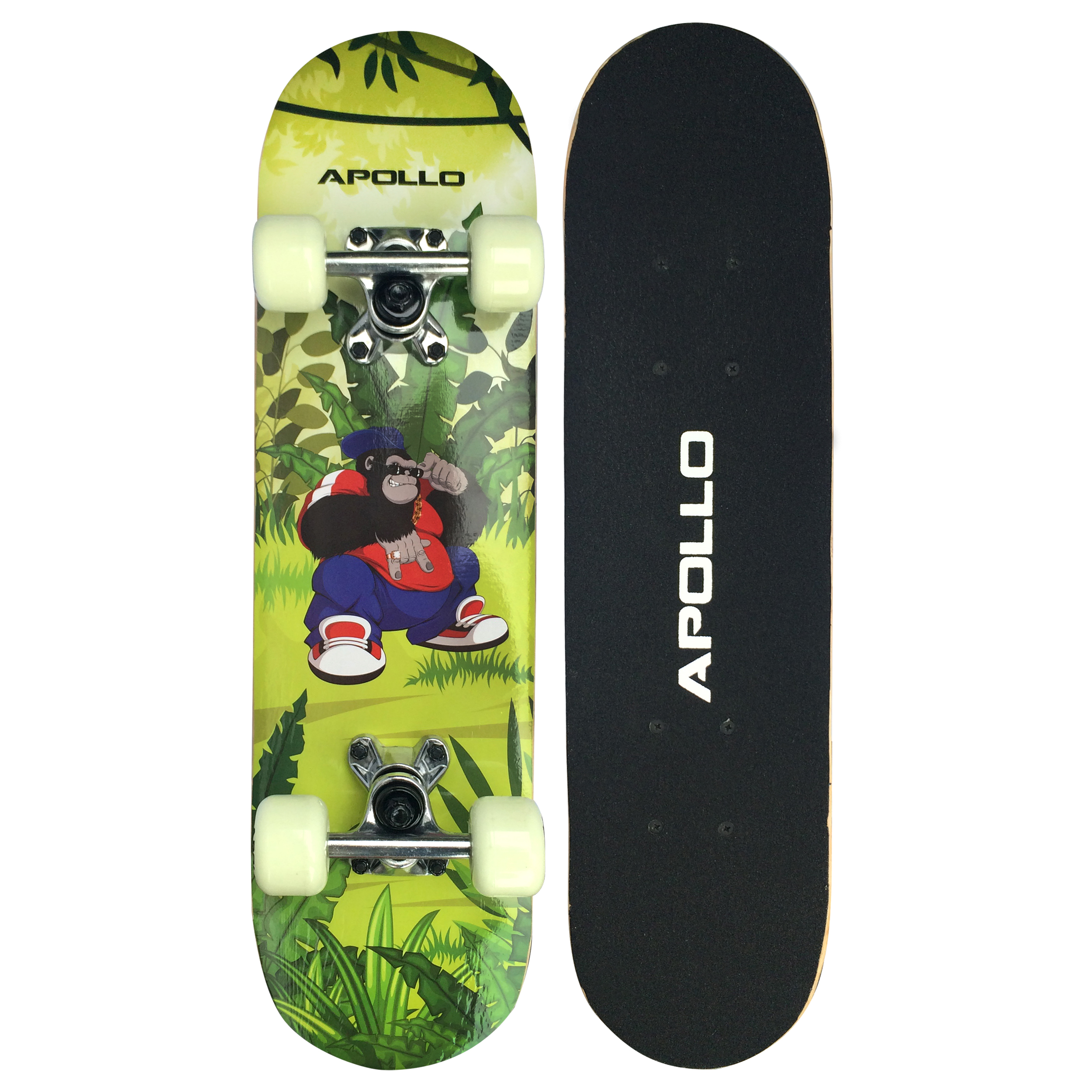 Kinder Skateboard - Gorilla Tom - 61 cm von Apollo