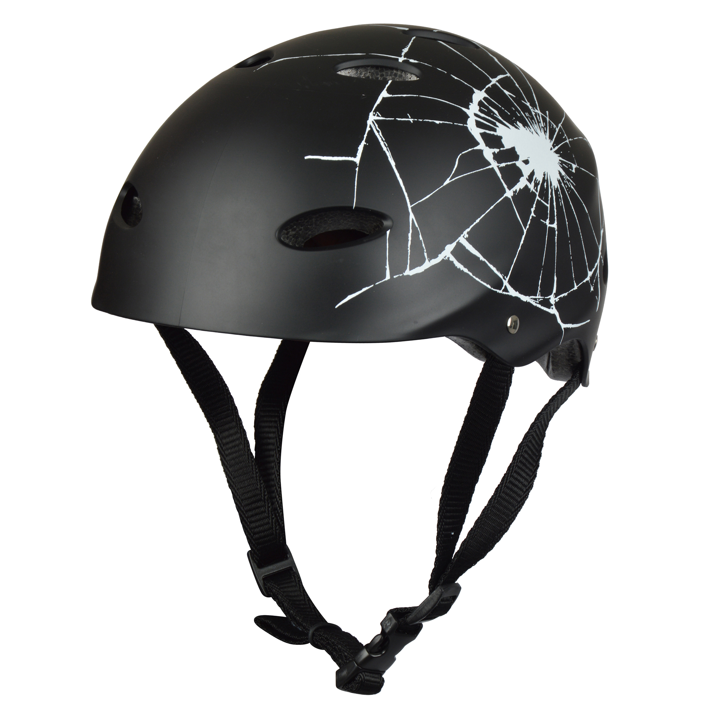 Skatehelm - S/M - Broken - Kopfumfang 48-55 cm Helm von Apollo