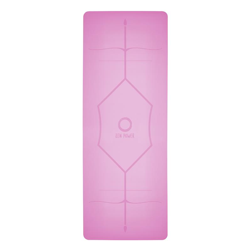 ZenPower Yogamatte Mandala - Rosa