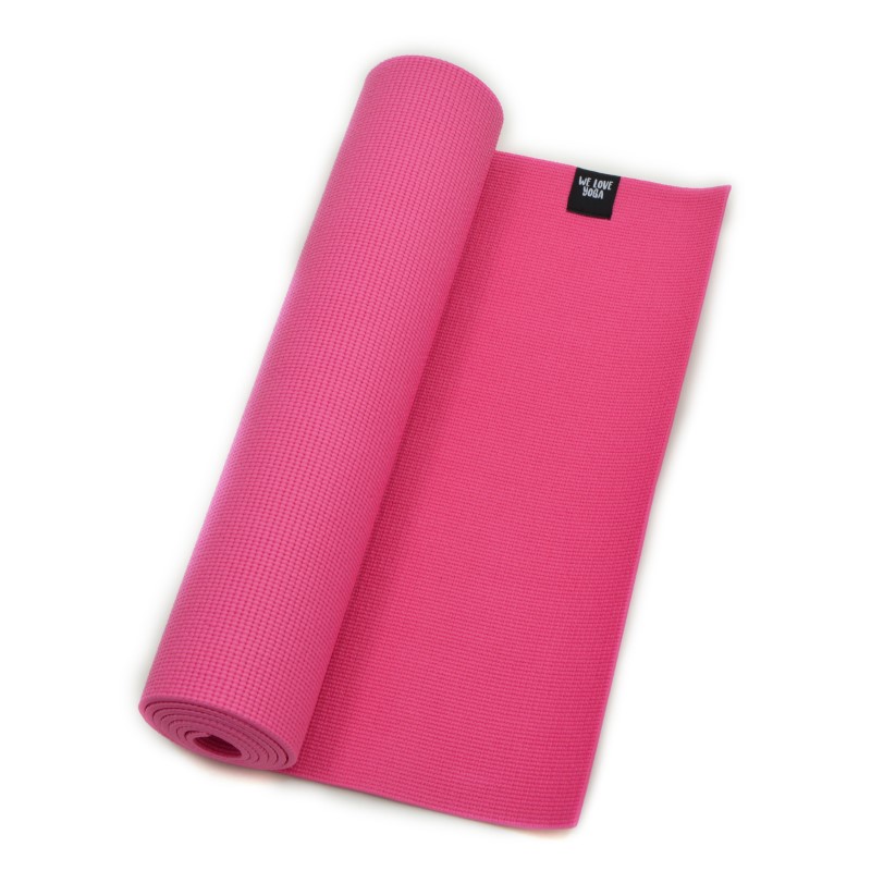 Zen Power PVC Yogamatte, für Yoga, Pilates, Gymnastik, Farbe: pink